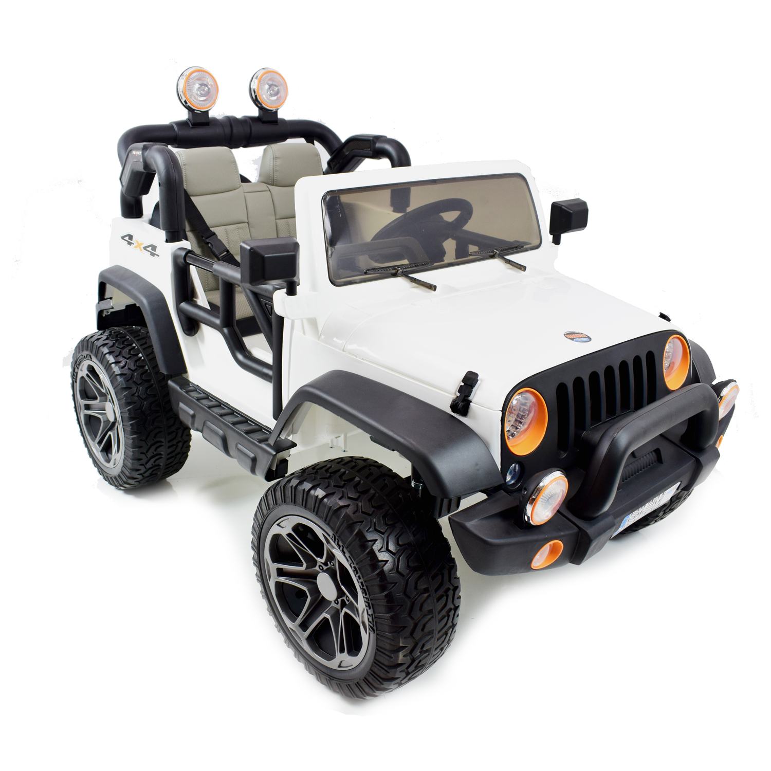 MEGA JEEP PERFECT 002 EXCLUSIVE, WOLNY START/ MIĘKKIE KOŁA HP-002 - obrazek 4