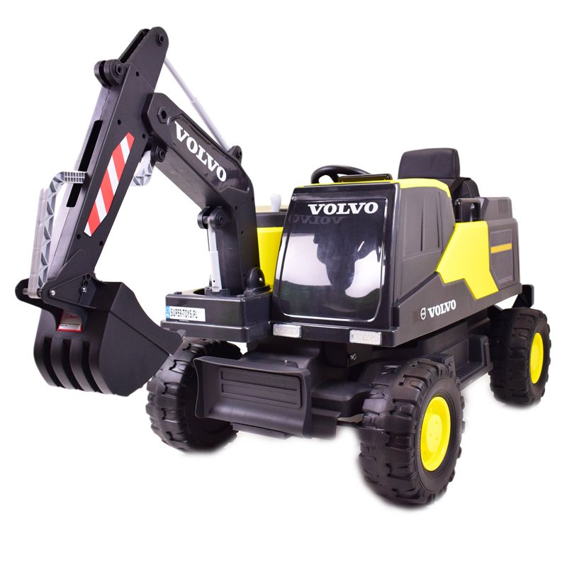 MEGA KOPARKA NA AKUMULATOR VOLVO, PEŁNA ELEKTRYKA, PILOT + 2 BASENY Z PIŁKAMI/DK-VE888(E) - obrazek 6