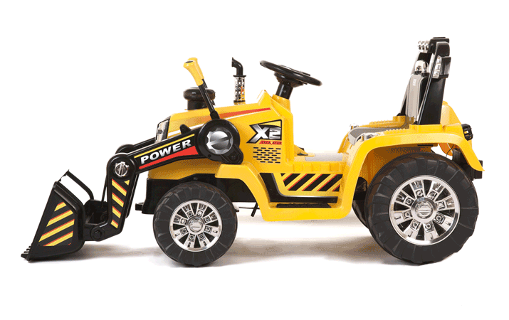 NAJMOCNIEJSZY TRAKTOR Z ŁYŻKĄ I PILOTEM 12V TRZY PRĘDKOŚCI/1005A - obrazek 4