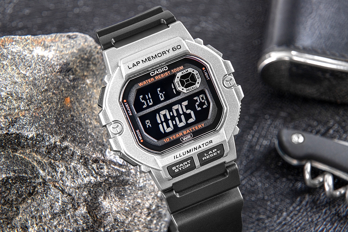 Zegarek CASIO WS-1400H-1BVEF + BOX Unisex - obrazek 5