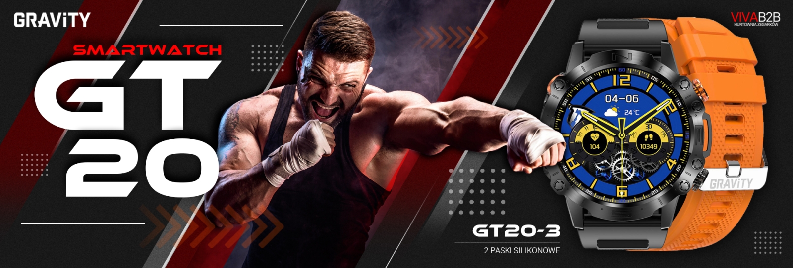 Smartwatch Gravity GT20-3 - obrazek 7