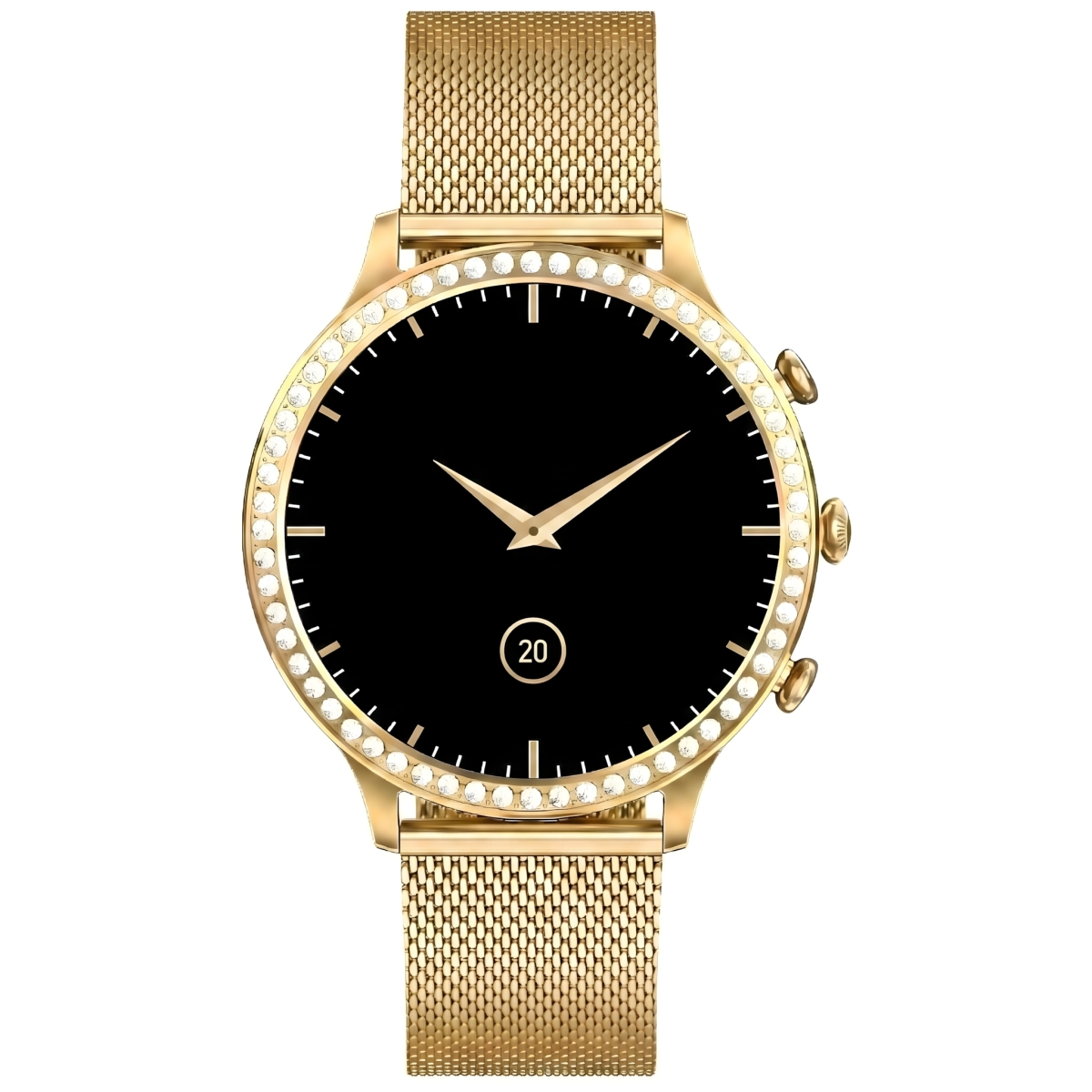 Smartwatch Gravity Złoty Pasek i Bransoleta GT5-2 - obrazek 6