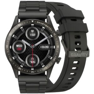 Smartwatch Gravity Czarny Bransoleta i Pasek GT10-1