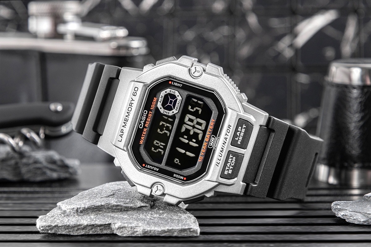 Zegarek CASIO WS-1400H-1BVEF + BOX Unisex - obrazek 6