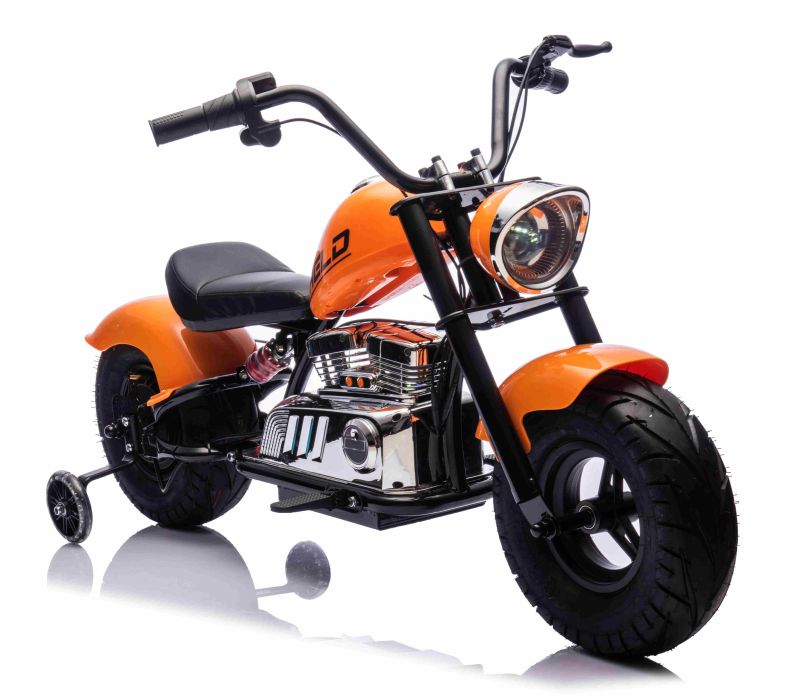 MOTOR CHOPPER "HELD", POMPOWANE KOŁA DO 25 KM/H, PODŚWIETLANY SILNIK/XB1058 - obrazek 10