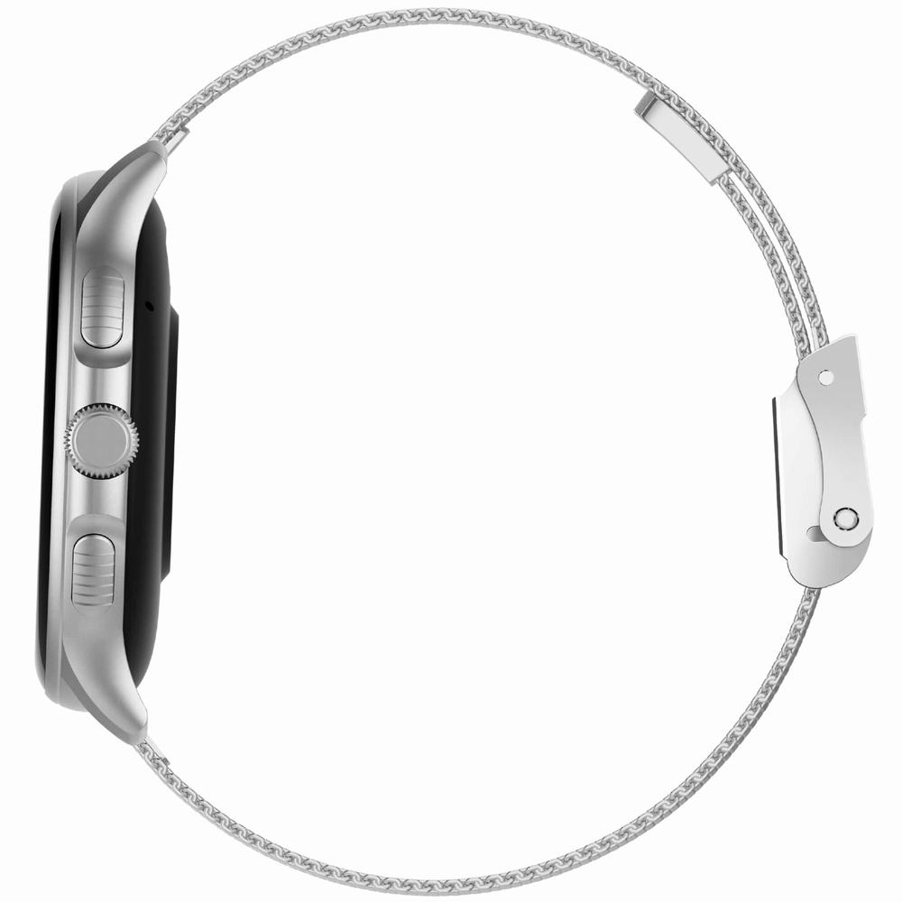 Smartwatch Damski GRAVITY GT12-6 Fioletowy Pasek Silikonowy + Srebrna Bransoleta - obrazek 8