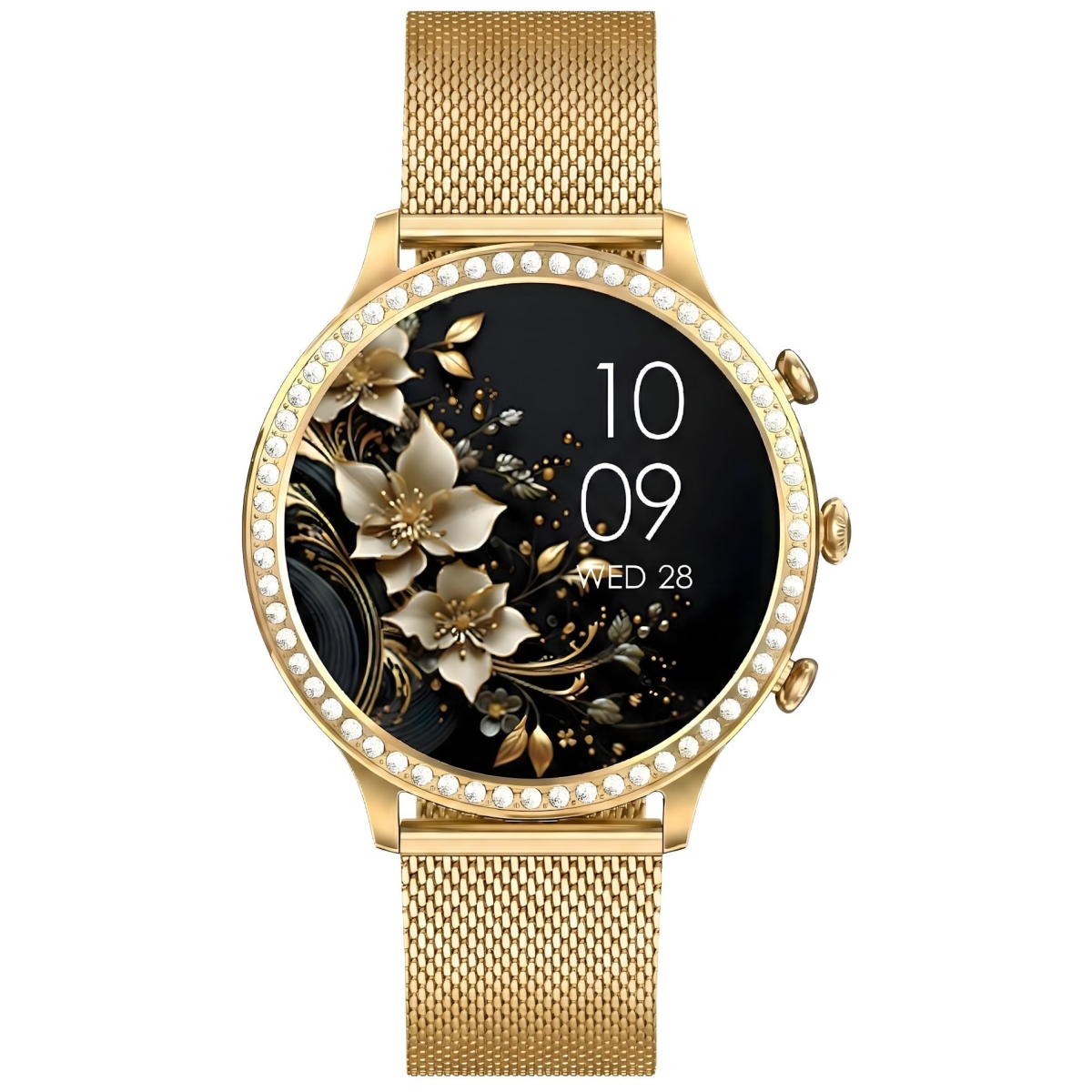Smartwatch Gravity Złoty Pasek i Bransoleta GT5-2 - obrazek 8