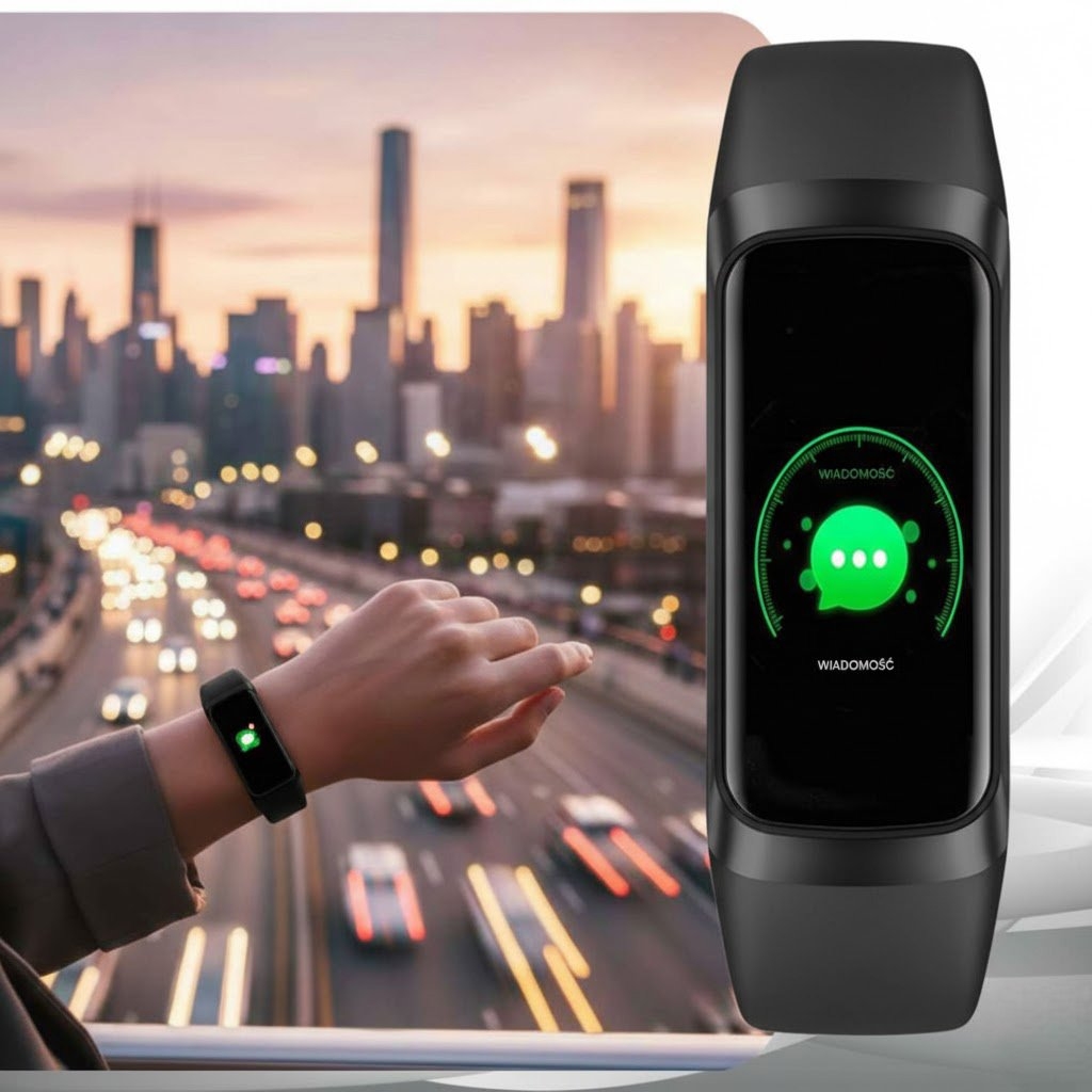 Smartband Gravity Czarny GT40-1 - obrazek 7