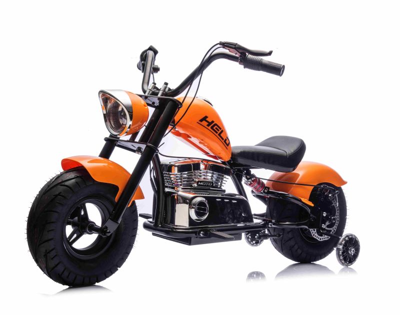 MOTOR CHOPPER "HELD", POMPOWANE KOŁA DO 25 KM/H, PODŚWIETLANY SILNIK/XB1058 - obrazek 11
