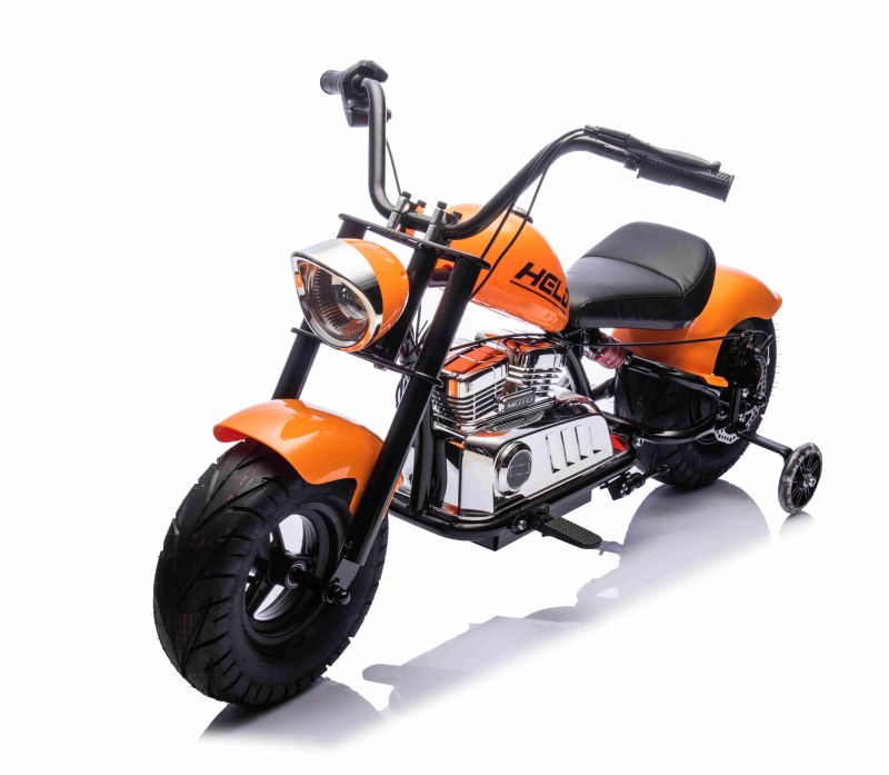 MOTOR CHOPPER "HELD", POMPOWANE KOŁA DO 25 KM/H, PODŚWIETLANY SILNIK/XB1058 - obrazek 12