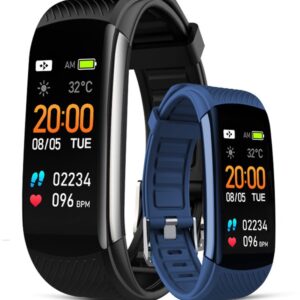 Smartwatch GIEWONT Czarno Granatowy 2 Paski GW200-6