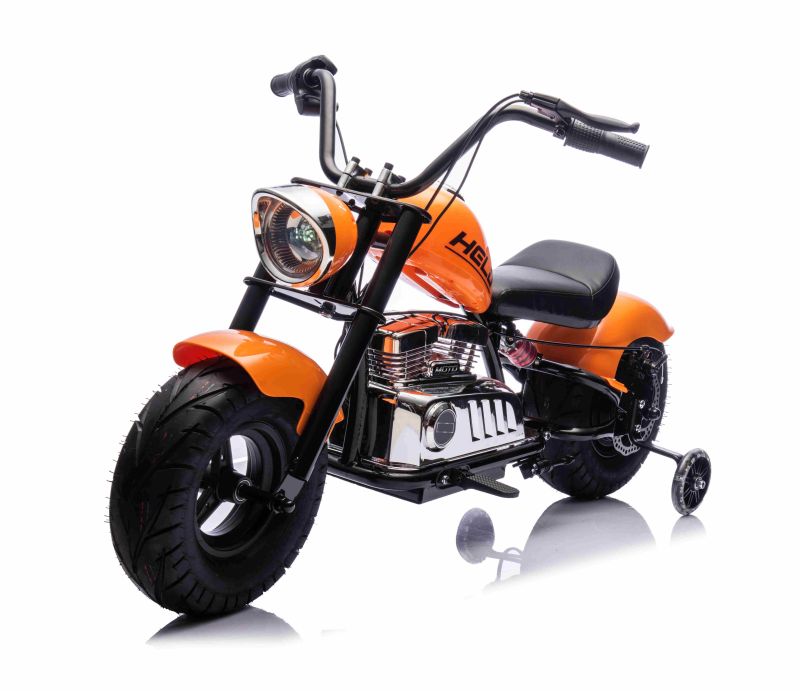 MOTOR CHOPPER "HELD", POMPOWANE KOŁA DO 25 KM/H, PODŚWIETLANY SILNIK/XB1058 - obrazek 13