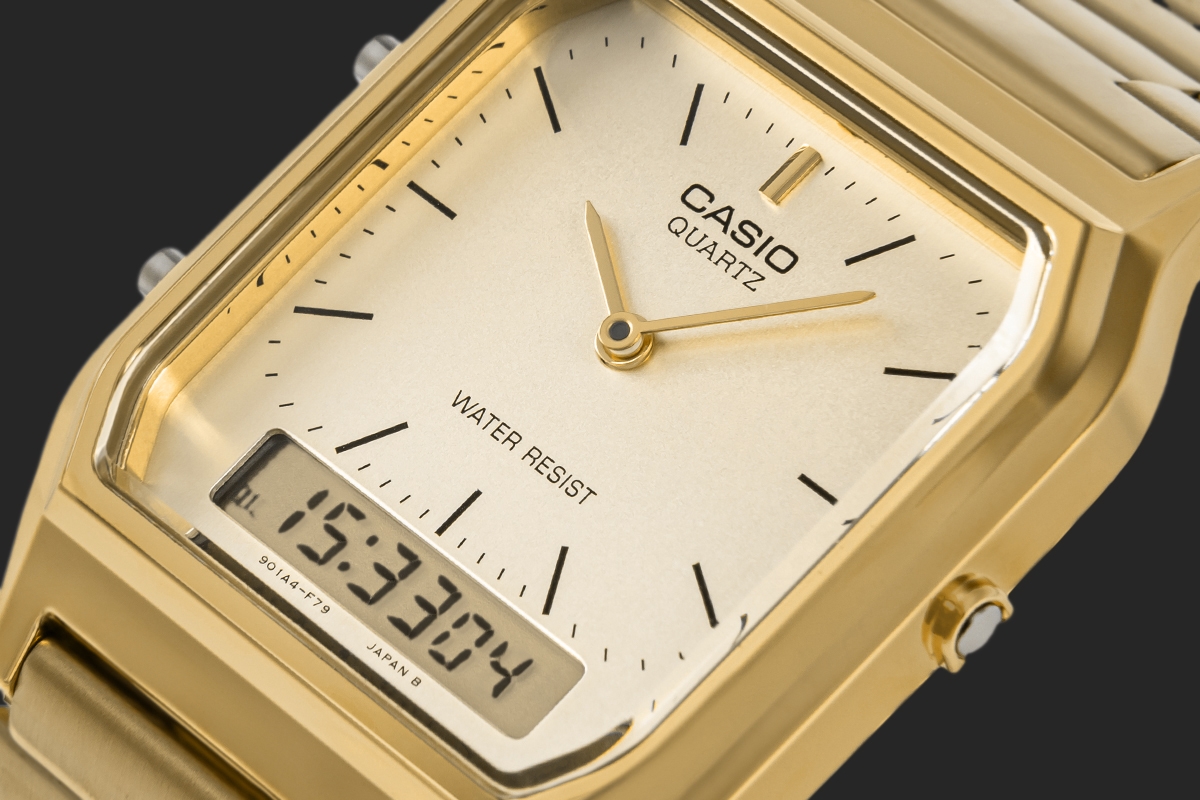 Zegarek Męski CASIO VINTAGE AQ-230GA-9DMQYES + BOX - obrazek 4