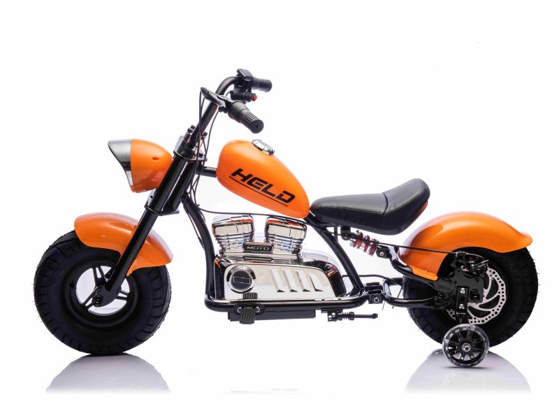 MOTOR CHOPPER "HELD", POMPOWANE KOŁA DO 25 KM/H, PODŚWIETLANY SILNIK/XB1058 - obrazek 15