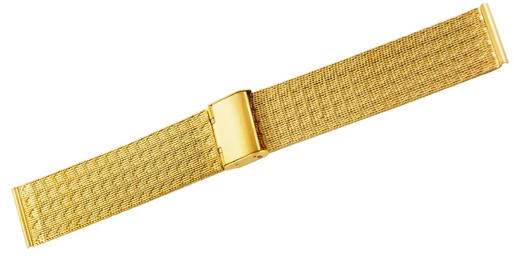 Bransoleta Fashion Mesh Złota IPG 22 mm FA22G - obrazek 3