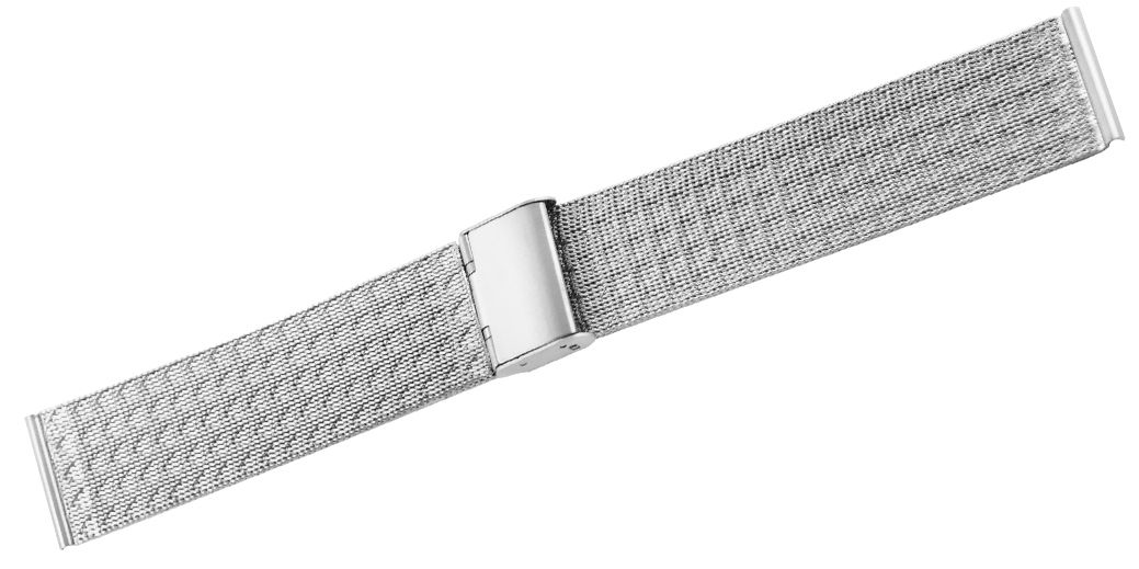 Bransoleta Fashion Mesh Srebrna IPS 22 mm FA22S - obrazek 3