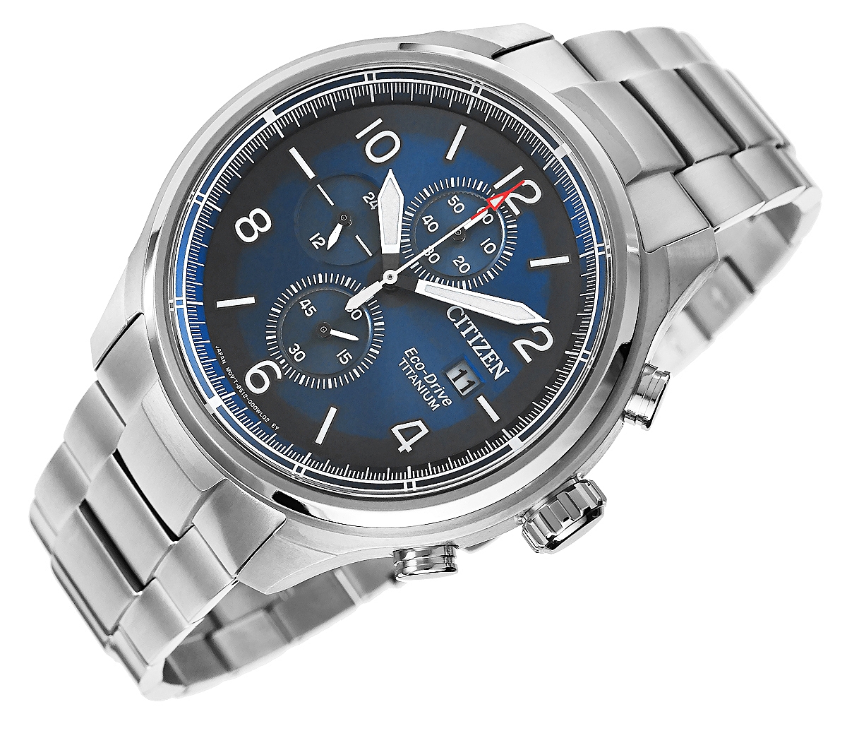 Zegarek Męski CITIZEN Super Titanium Eco-Drive CA0810-88L + BOX - obrazek 3