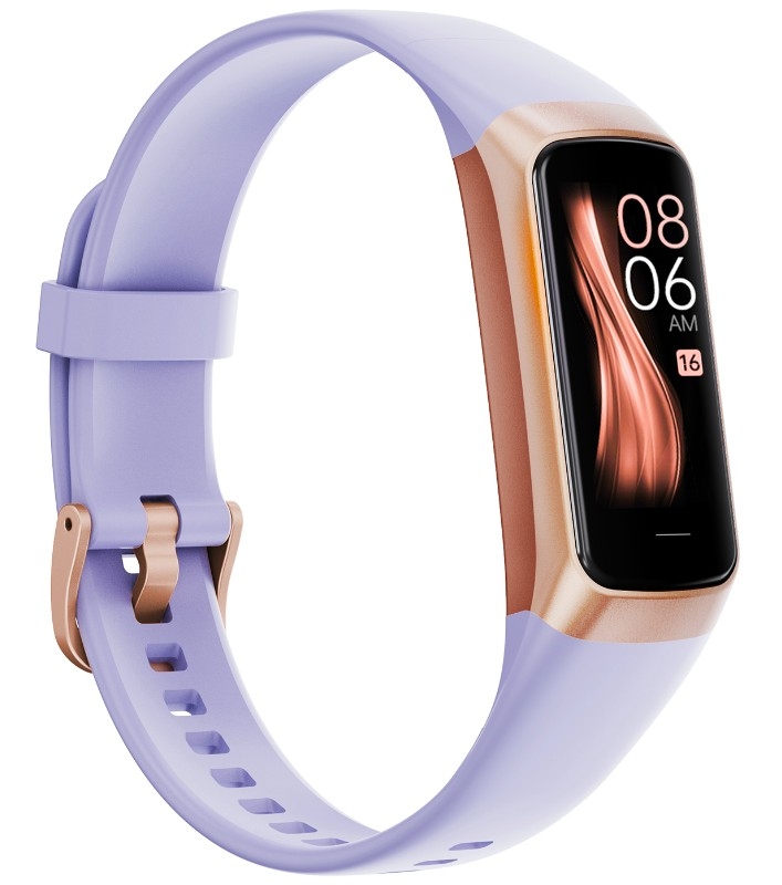 Smartband Damski RUBICON RNCF05 Rose Gold/Berry SMARUB214 - obrazek 3