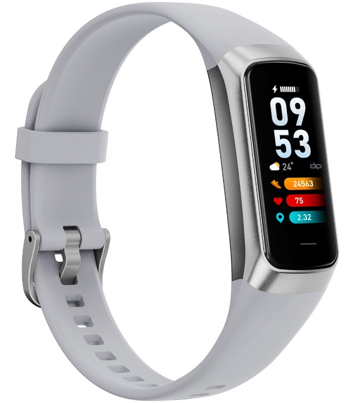 Smartband Damski RUBICON RNCF05 Silver/Grey SMARUB213 - obrazek 3