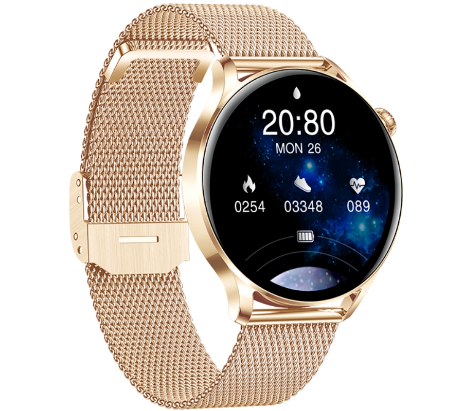 Smartwatch Damski RUBICON RNCE81 Rose Gold SMARUB131 - obrazek 3