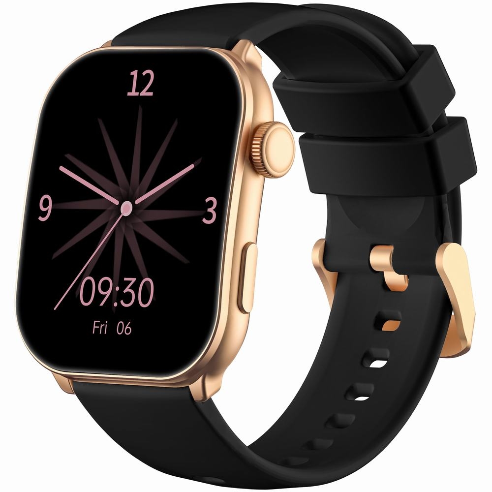 Smartwatch Damski GRAVITY GT28-5 Pasek + Bransoleta Różowe złoto Czarny - obrazek 3