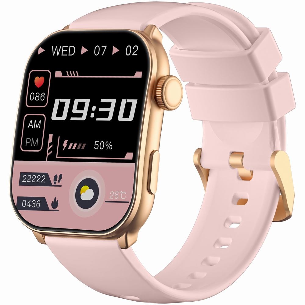 Smartwatch Damski GRAVITY GT28-6 Pasek + Bransoleta Różowe złoto Różowy - obrazek 3