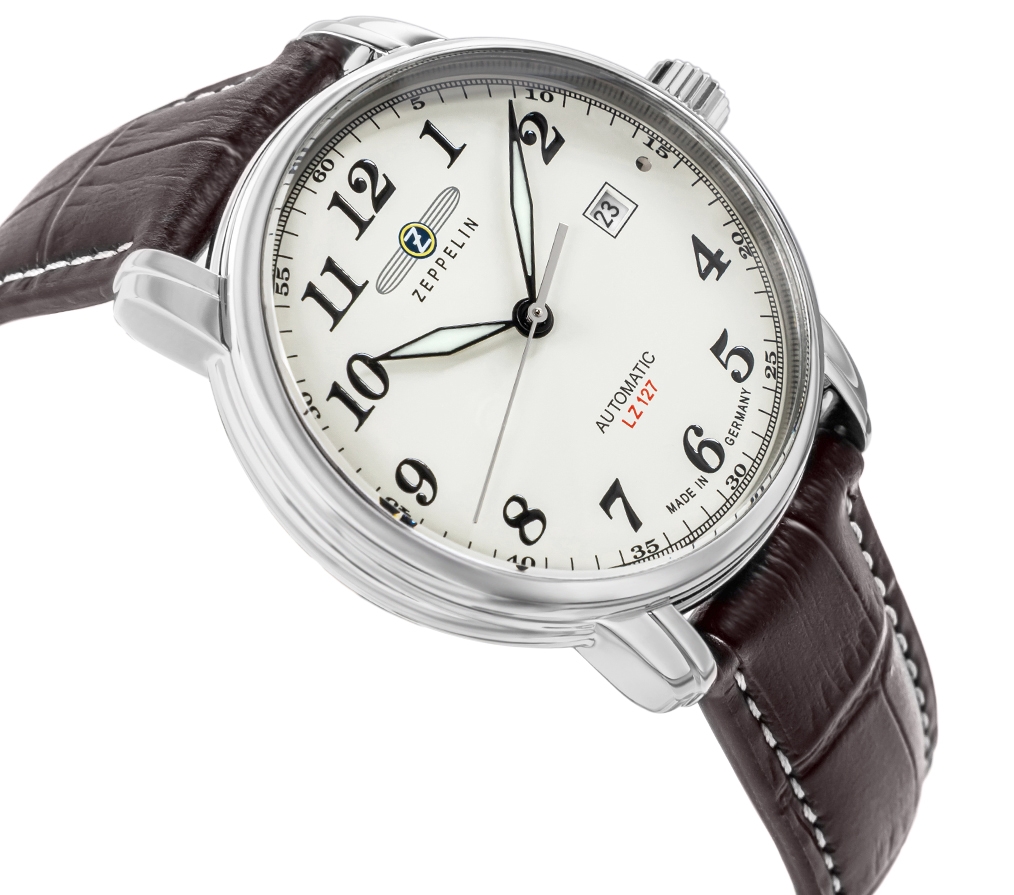 Zegarek Męski ZEPPELIN Automatic LZ 127 7656-5 + BOX - obrazek 3