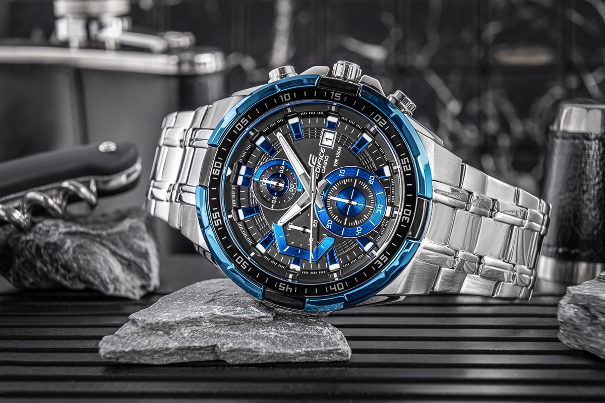 Zegarek Męski CASIO EDIFICE EFR-539D-1A2VUEF + BOX - obrazek 3