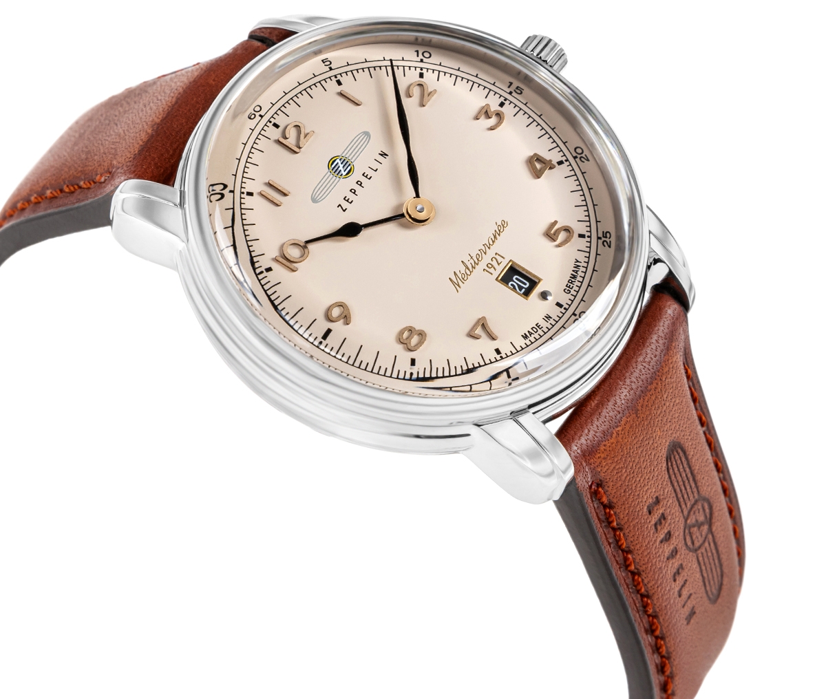 Zegarek Męski ZEPPELIN Mediterranee 9640-5 + BOX - obrazek 3