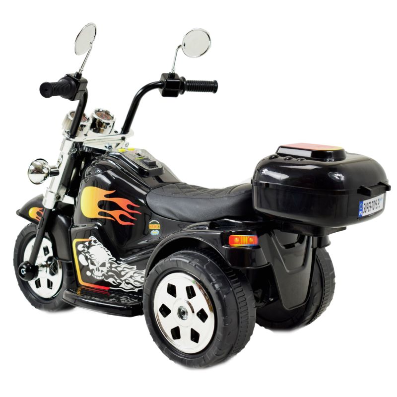 PIERWSZY MOTOR CHOPPER NA AKUMULATOR Z KUFERKIEM/LL777-1 - obrazek 3