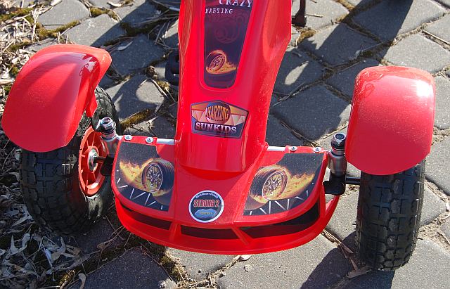 WIELKI GOKART NA PEDAŁY FORMUŁA, POMP KOŁA/F-618 - obrazek 7