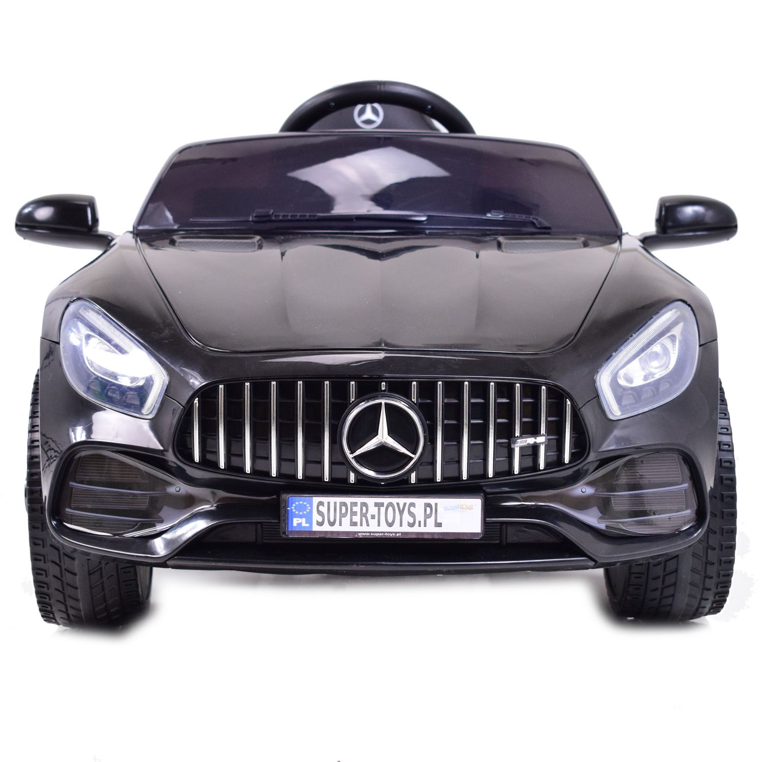 MERCEDES NA AKUMULATOR AMG GT, MIĘKKIE KOŁA EVA, MIĘKKIE SIEDZENIE/HL2588 - obrazek 4