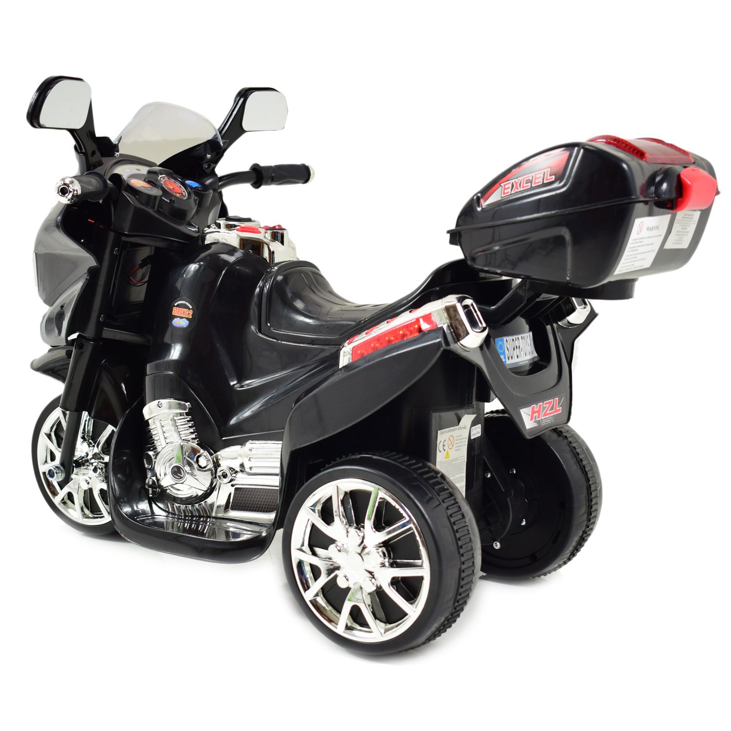 MOTOREK, MOTOR ŚCIGACZ Z KUFERKIEM / ST-C051 - obrazek 27