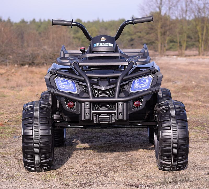 MEGA WIELKI QUAD 24 V, 2X100W, AMORTYZATORY, MIĘKKIE KOŁA, RADIO/0909-24V - obrazek 7