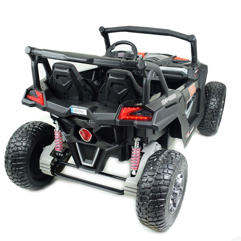 MEGA BUGGY SXS DLA 2 DZIECI 2X120W, SUPER MOC, PRZESUWANE SIEDZENIE, WALIZKA/BBH028 - obrazek 4