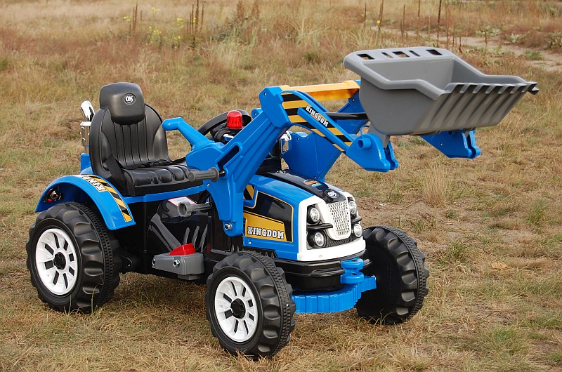 MOCNY TRAKTOR Z ŁYŻKĄ KINGDOM 12V DWIE PRĘDKOŚCI/JS328A - obrazek 12