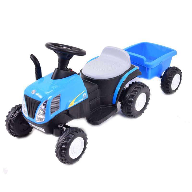 TRAKTOR NA AKUMULATOR NEW HOLLAND12V, 2 SILNIKI, 2 AKUMULATORY/A009 - obrazek 4