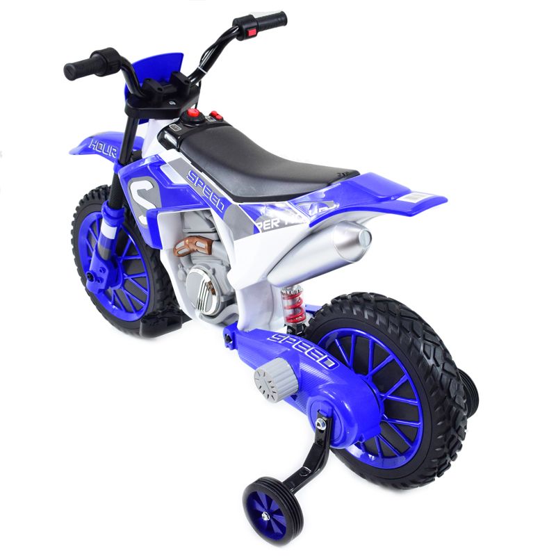 MEGA MOTOR ENDURO - MIĘKKIE KOŁA, AMORTYZATOR, 12V, WALIZKA SUPER JAKOŚĆ/XMX616 - obrazek 4
