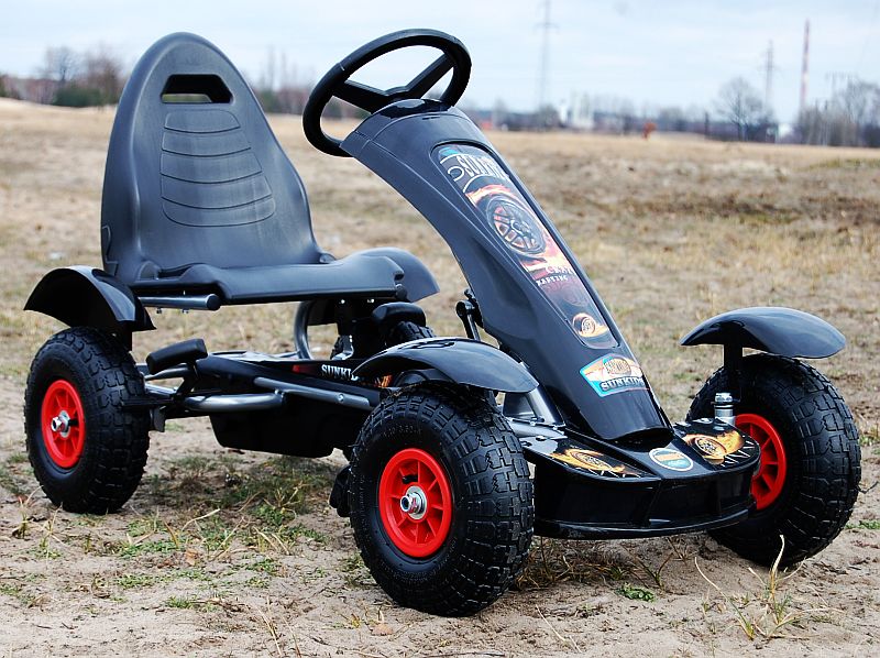 WIELKI GOKART NA PEDAŁY FORMUŁA, POMP KOŁA/F-618 - obrazek 21