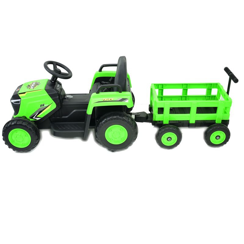 SUPER TRAKTOR "TRUCK"- NA AKUMULATOR Z PRZYCZEPĄ,WÓZEK,PILO T,APLIKACJA/DLSX18 - obrazek 4