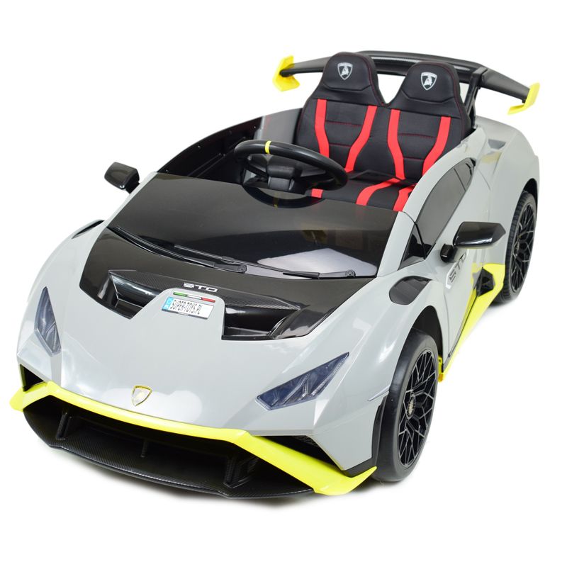 ORYGINALNE DRIFTUJĄCE LAMBORGHINI HURACAN STO NA AKUMULATOR/SMT-555-24V - obrazek 14
