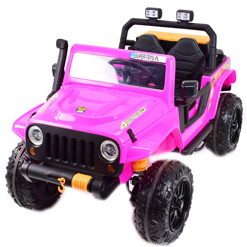 MEGA JEEP 4 SPEED DLA DZIECKA I DLA RODZICA 4x4, DO 100 kg - STEROWANIE TELEFONEM, WALIZKA - HIT/XB1118 - obrazek 12