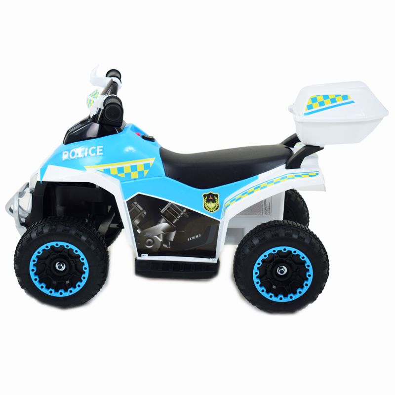 QUAD NA AKUMULATOR POLICJA Z KUFERKIEM - SUPER JAKOŚĆ/GTS-1188A - obrazek 8