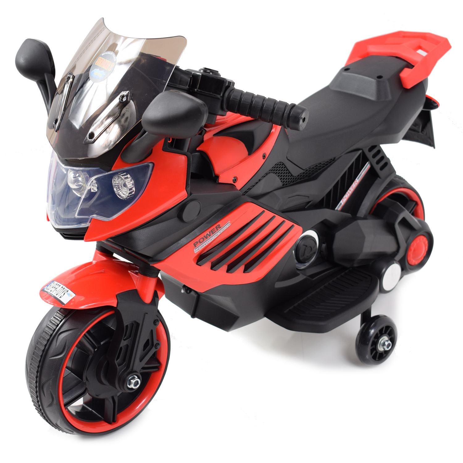 MOTOR ŚCIGACZ POWER 158 - PIERWSZY MOTOREK DLA DZIECKA, MIĘKKIE SIEDZENIE, MIĘKKIE KOŁA EVA/LQ158 - obrazek 4