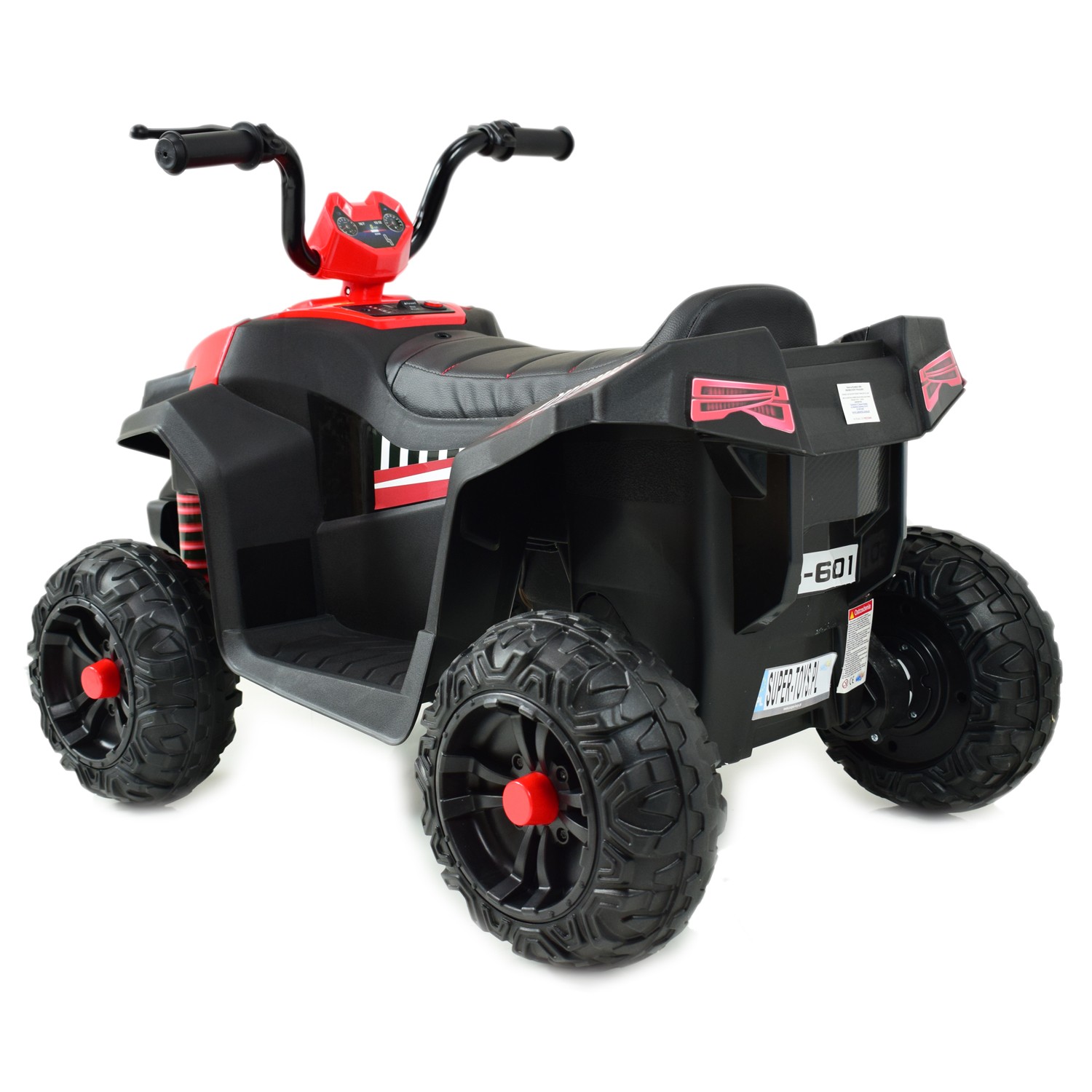 QUAD NA AKUMULATOR, DWA SILNIKI, DWA AKUMULATORY, MIĘKKIE KOŁA/S601 - obrazek 4