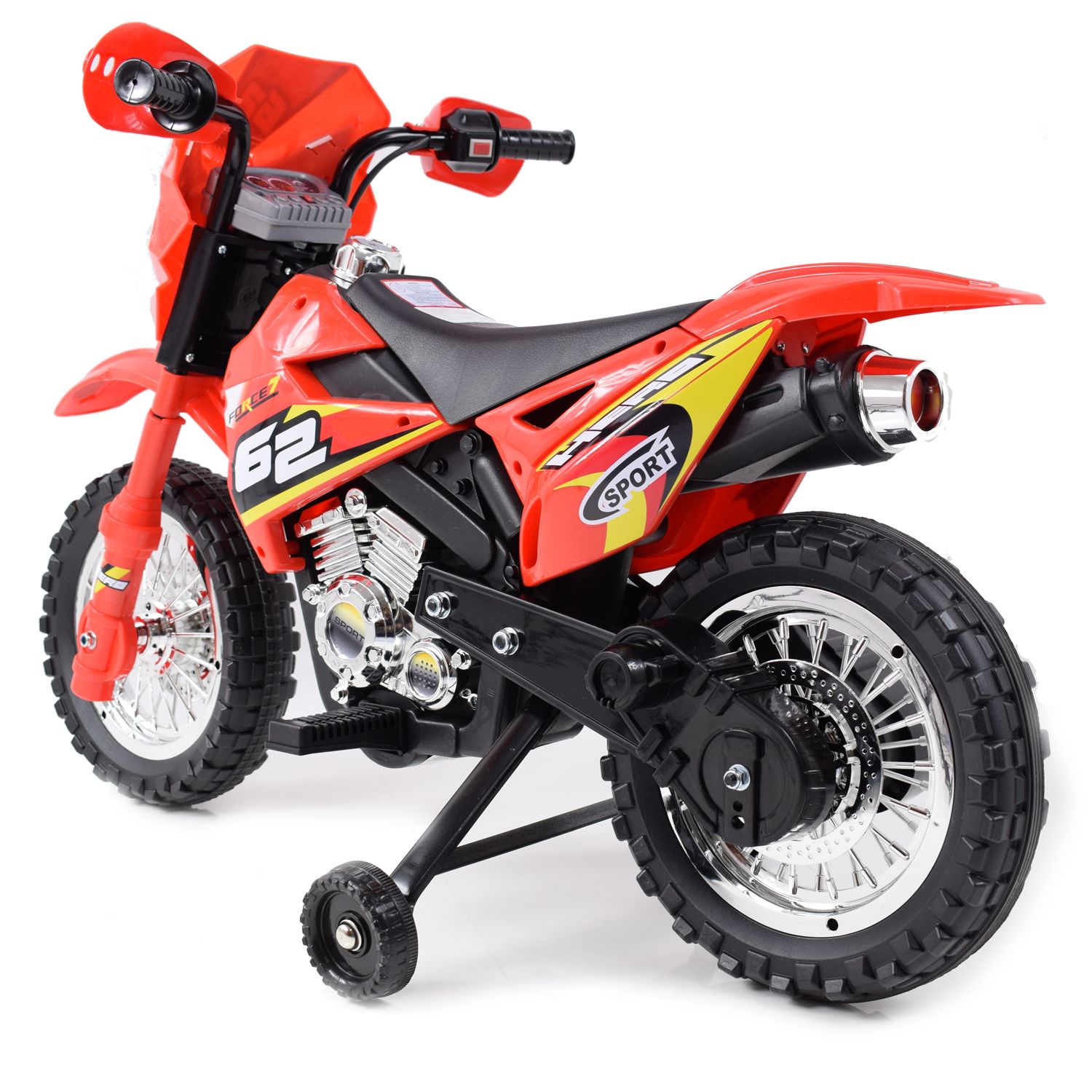 DUŻY MOTOR CROSS 2 STRONG 2 Z DŹWIĘKAMI I Ś / ZP-3999A - obrazek 4