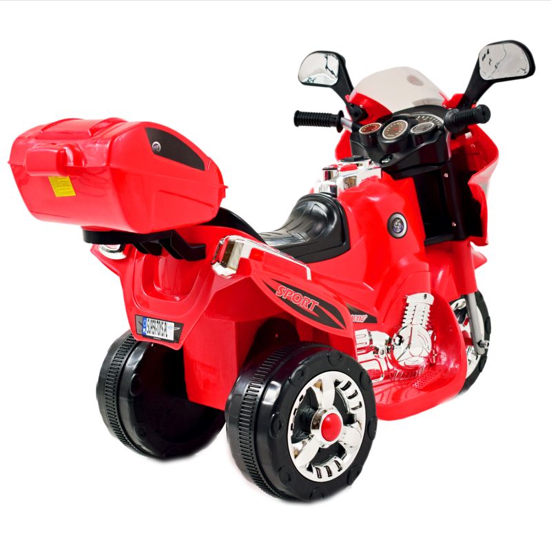 MOTOR, MOTOREK ŚCIGACZ Z KUFERKIEM I DŹWIĘKAMI/MOTOR-518 - obrazek 4