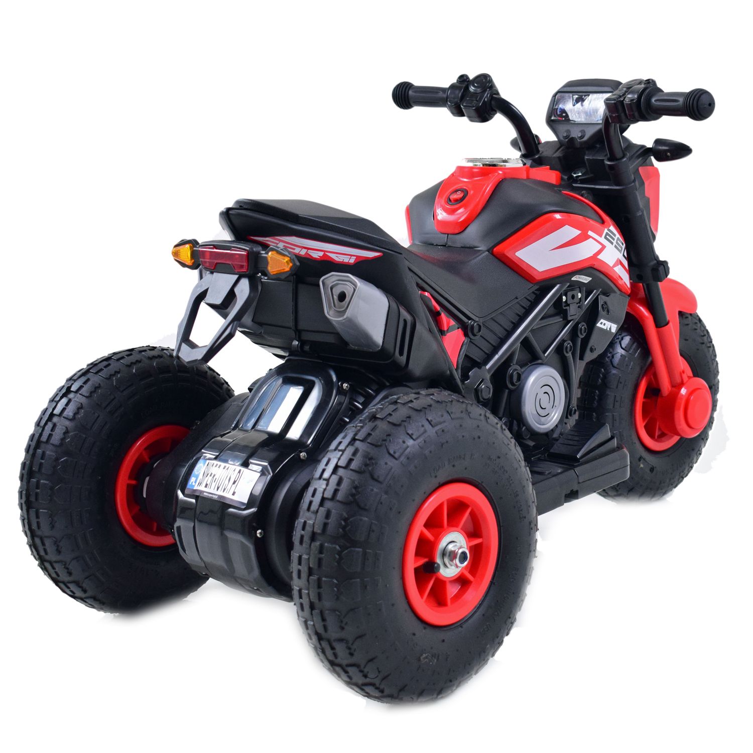 MOTOR ŚCIGACZ NA POMPOWANYCH KOŁACH, DWA SILNIKI SUPER NOWOŚĆ/TK103 - obrazek 11