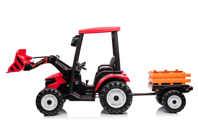 OLBRZYMI TRAKTOR NA AKUMULATOR Z PRZYCZEPĄ 24 V, 400W, PILOT/JS-3158B-24V - obrazek 14