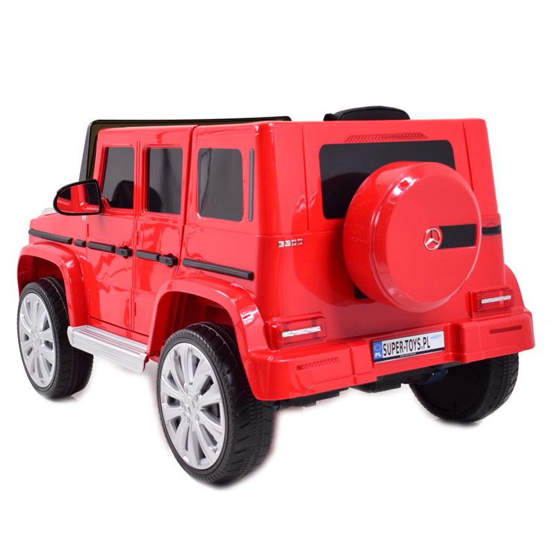 MERCEDES G500 NA AKUMULATOR MIĘKKIE KOŁA EVA, MIĘKKIE SIEDZENIE, LAKIEROWANY FULL OPCJA/JJ2077 - obrazek 4